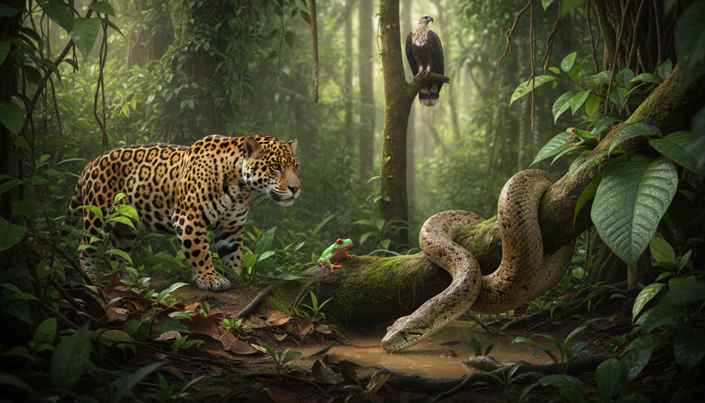 découvrez les animaux redoutables de la jungle de guyane sauvage, un voyage fascinant au cœur d'une nature préservée et mystérieuse.