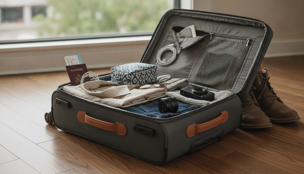 découvrez la checklist ultime pour votre bagage cabine et préparez votre voyage sans stress en n'oubliant rien d'essentiel.