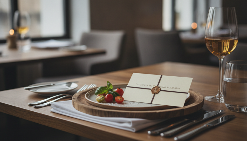 découvrez comment la carte cadeau restaurant peut transformer votre séjour en une expérience inoubliable en alliant gastronomie et plaisir.