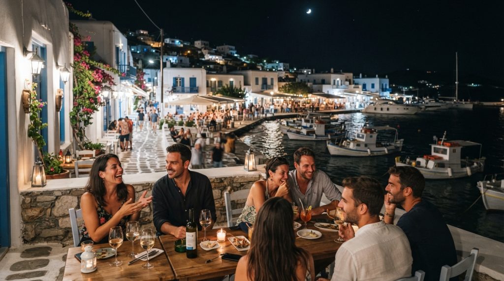 découvrez 9 destinations incontournables en grèce pour profiter de la vie nocturne, danser jusqu’au matin et vivre des soirées mémorables.