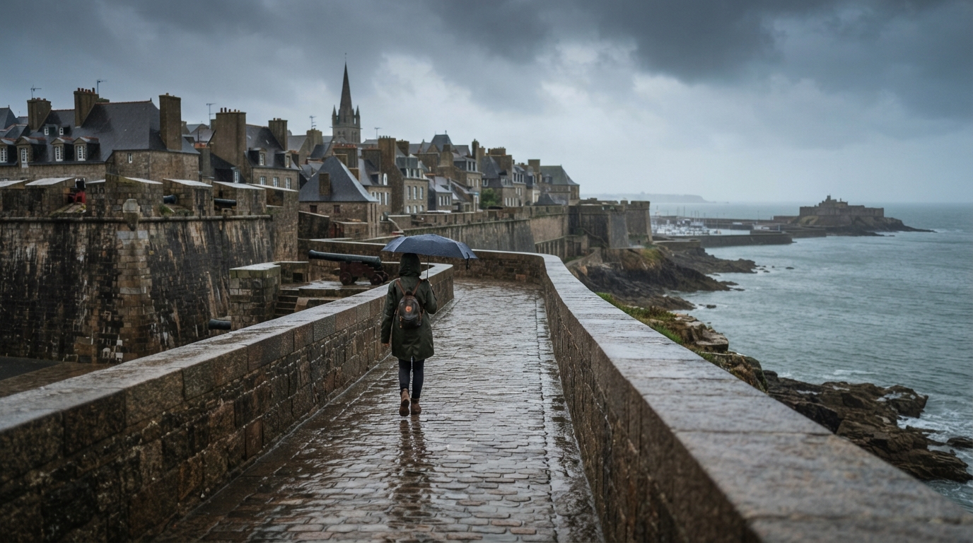 même sous la pluie, profitez de saint-malo : musées, remparts, bonnes adresses et activités à l’abri pour découvrir la cité corsaire autrement.