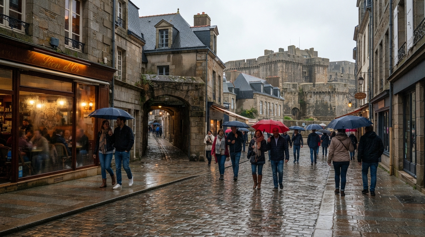 même sous la pluie, saint-malo révèle ses charmes : explorez ses remparts, musées et adresses gourmandes pour profiter pleinement de la cité corsaire.